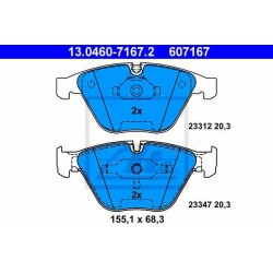 Brake pads BMW 1 |E82|, 3 |E90|, 5 |E60|, 6 |E63|, 7 front