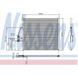 Kondensator Klimaanlage BMW E39 94-97