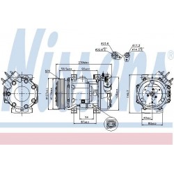 Compressor CITROEN, FIAT, LANCIA, PEUGEOT, TOYOTA