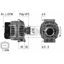 Alternator RENAULT Clio II, Kangoo, Megane I, Scenic I